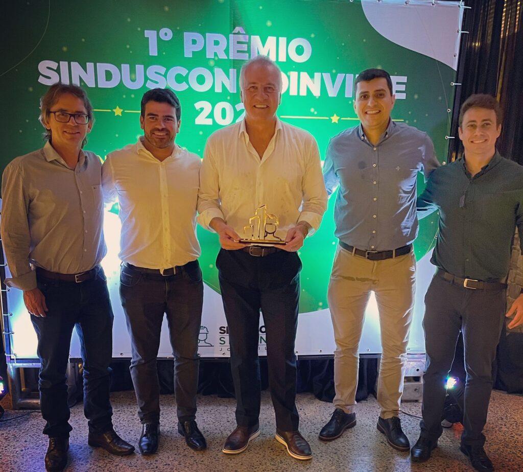 Rôgga vence 1º Prêmio SINDUSCON Joinville na categoria Obra Mais Segura