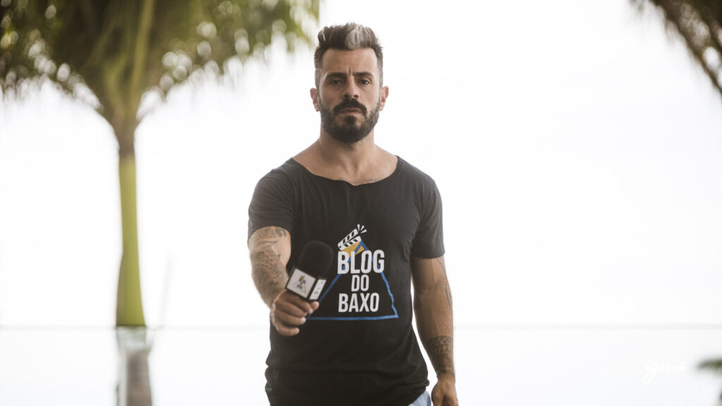 Dono do Blog do Baxo, youtuber apresenta as melhores baladas, shows e eventos de Santa Catarina