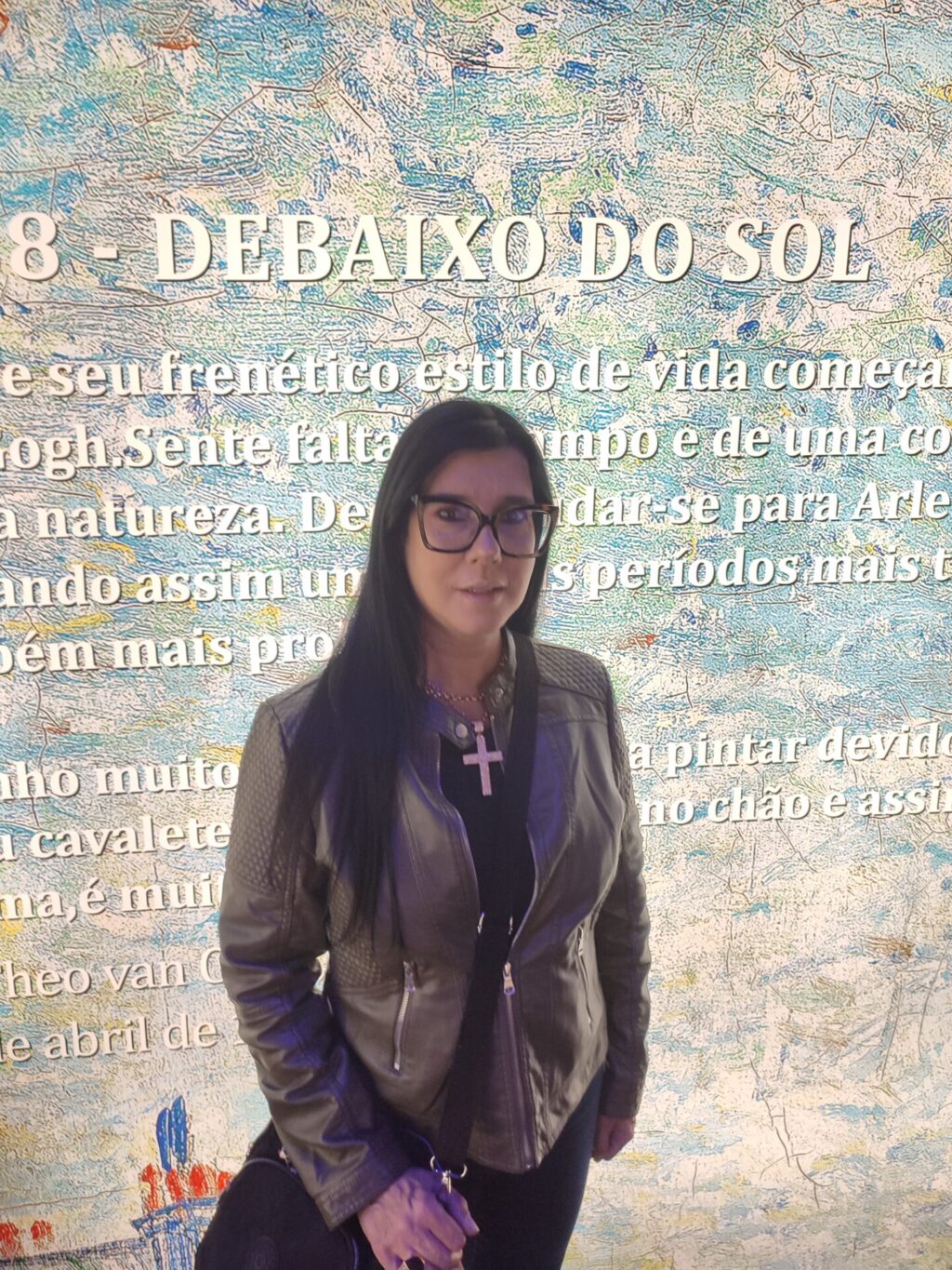 Ana Bittar visita a Exposição Imersiva Beyond Van Gogh,