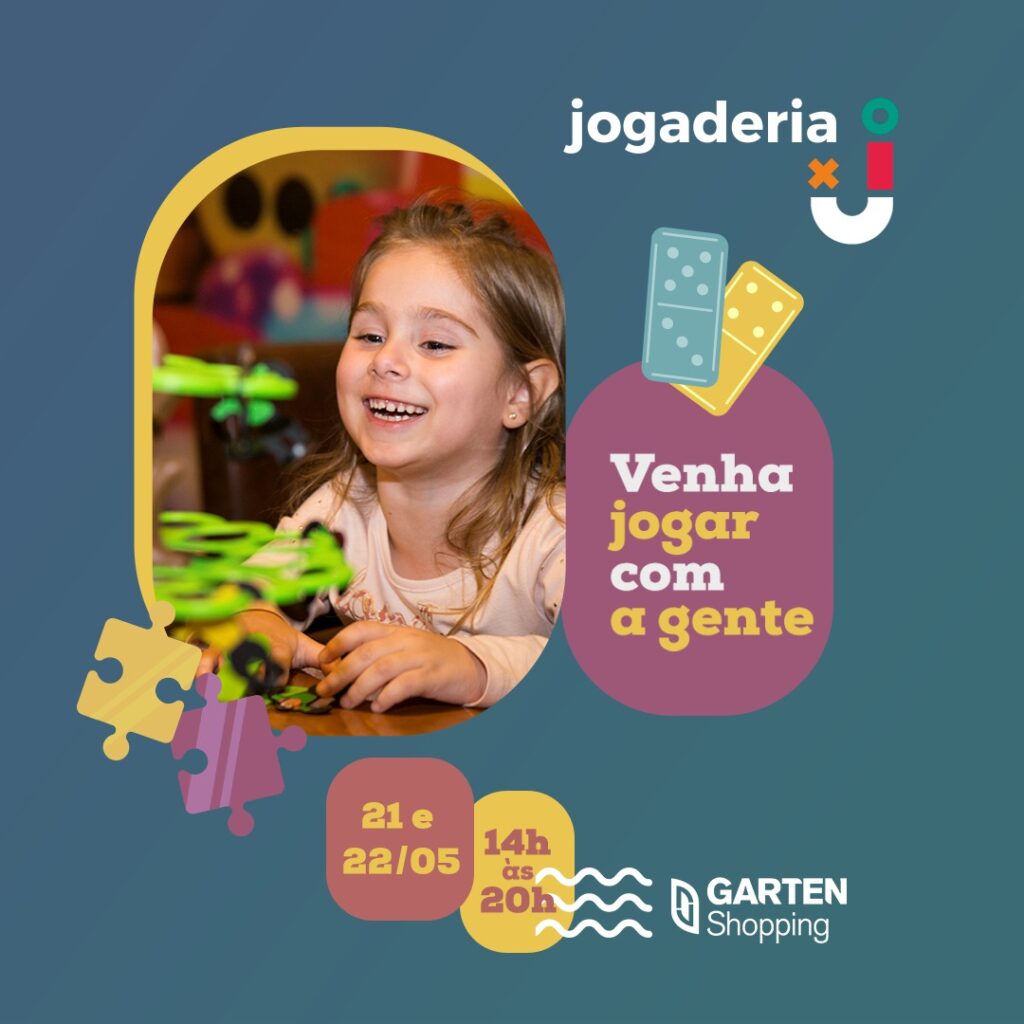 Diversão com jogos analógicos é a atração para a família