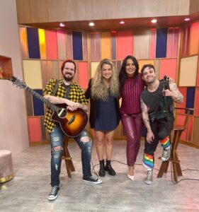Gardênia Cavalcanti recebe Danielle Winits, Frederico Reuter e Dedé Santana no Vem Com A Gente