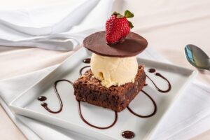 Brownie de chocolate - Brasília