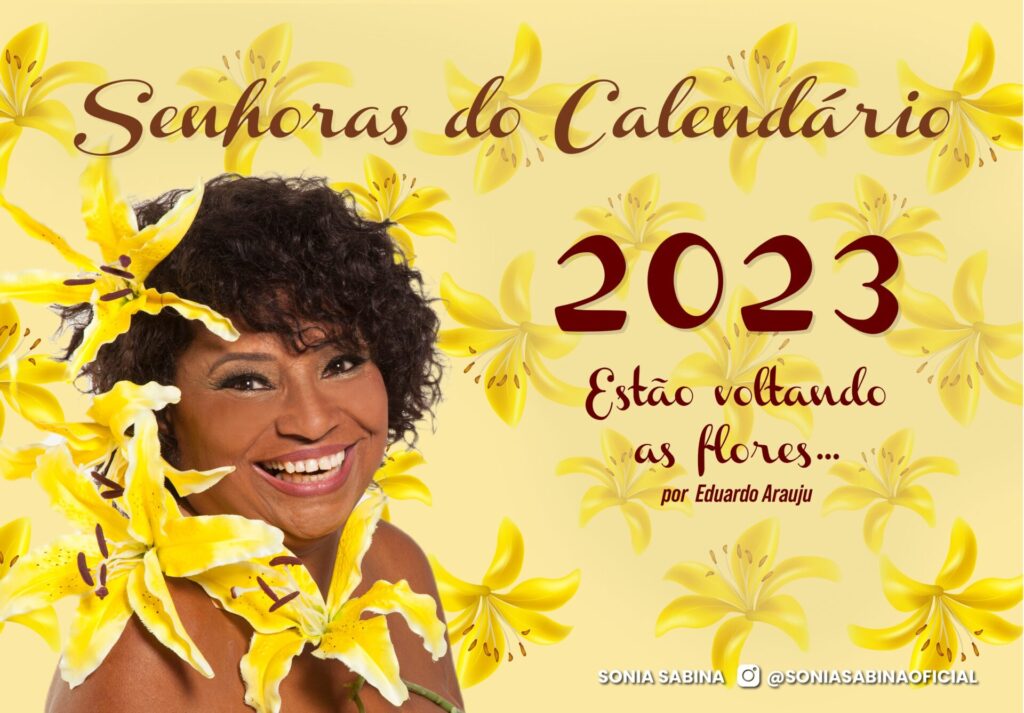 Lançamento da edição 2023 de “Senhoras do Calendário” Flores celebram a vida e a beleza das mulheres 60+