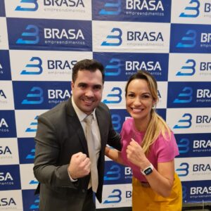 Michael Lopes D'Avila e Aline Dalmolin