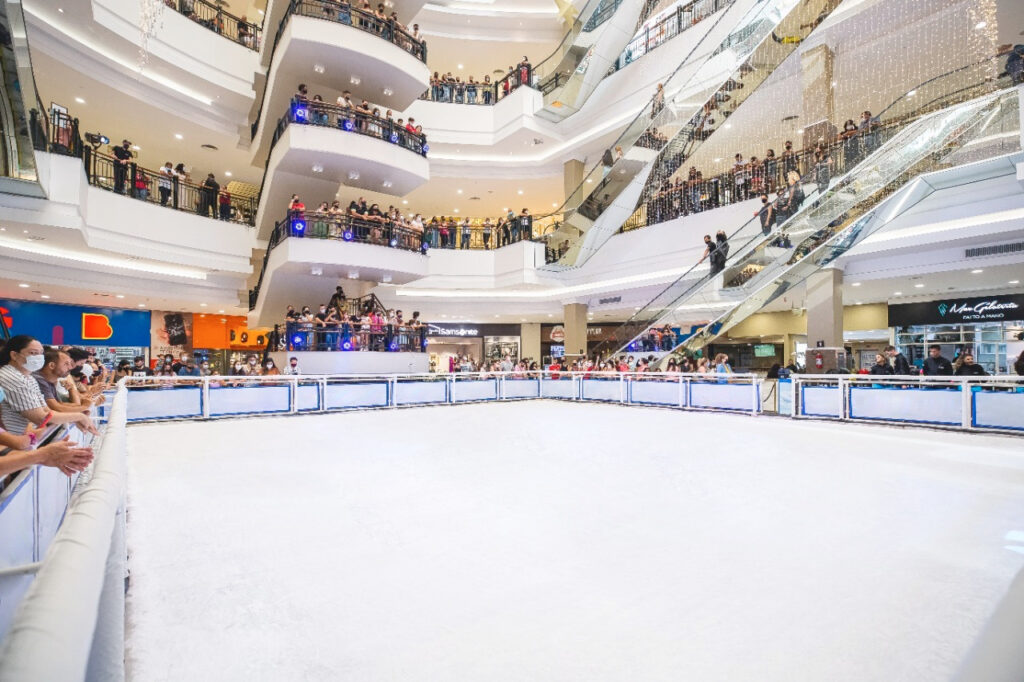 Villa Romana Shopping inaugura pista de patinação no gelo nesta sexta-feira