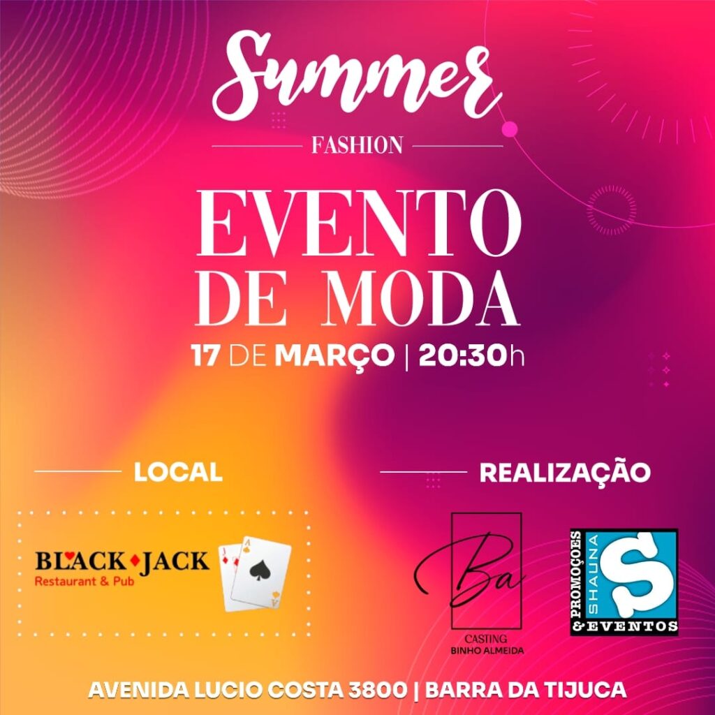 Summer Fashion realiza lançamento dos novos talentos