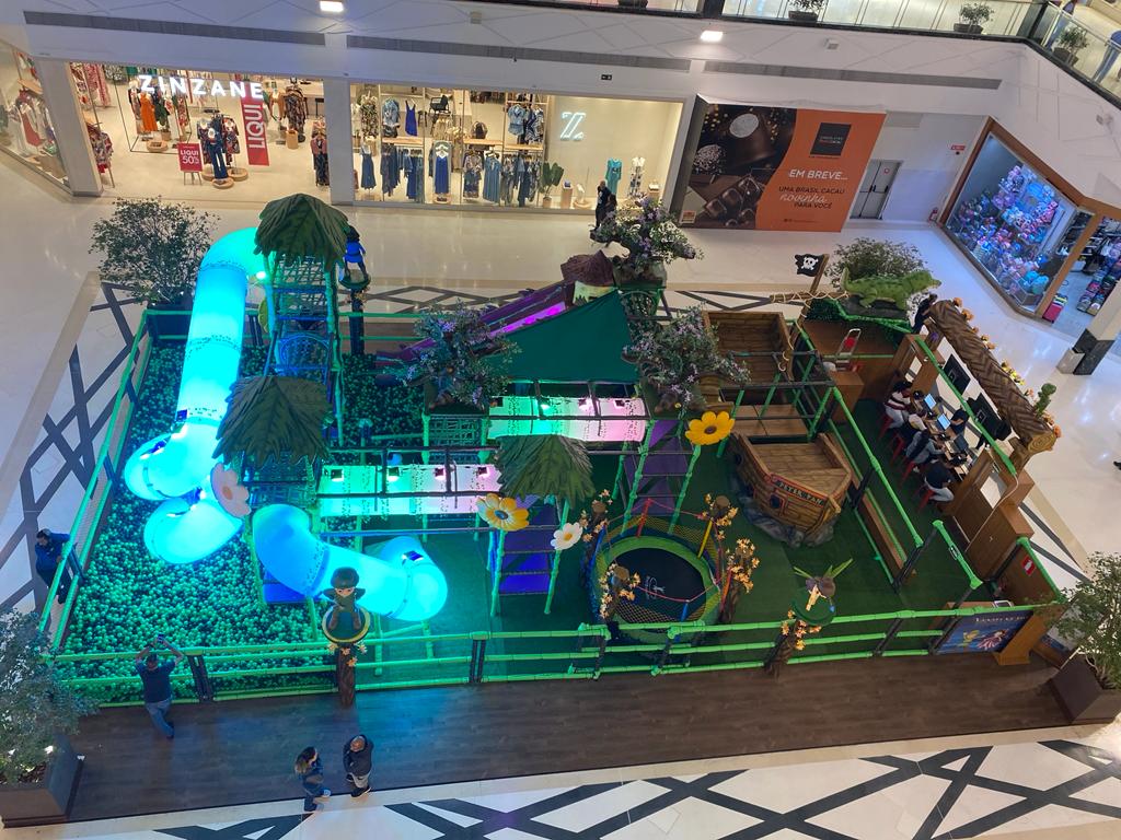 Parque temático do Peter Pan estreia na praça central do Shopping Catuaí