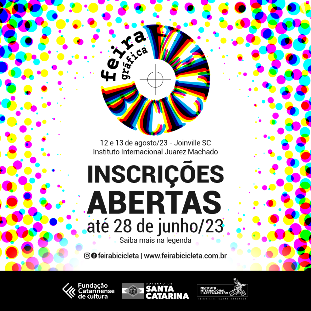 FEIRA DE ARTES GRÁFICAS ABRE INSCRIÇÕES EM JOINVILLE