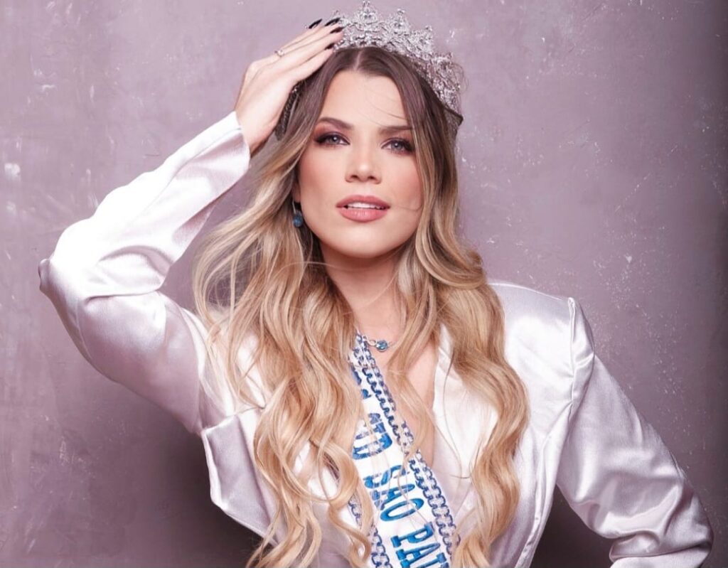 Camila Menoni está no Miss São Paulo de Las Américas 2023 representando São Paulo