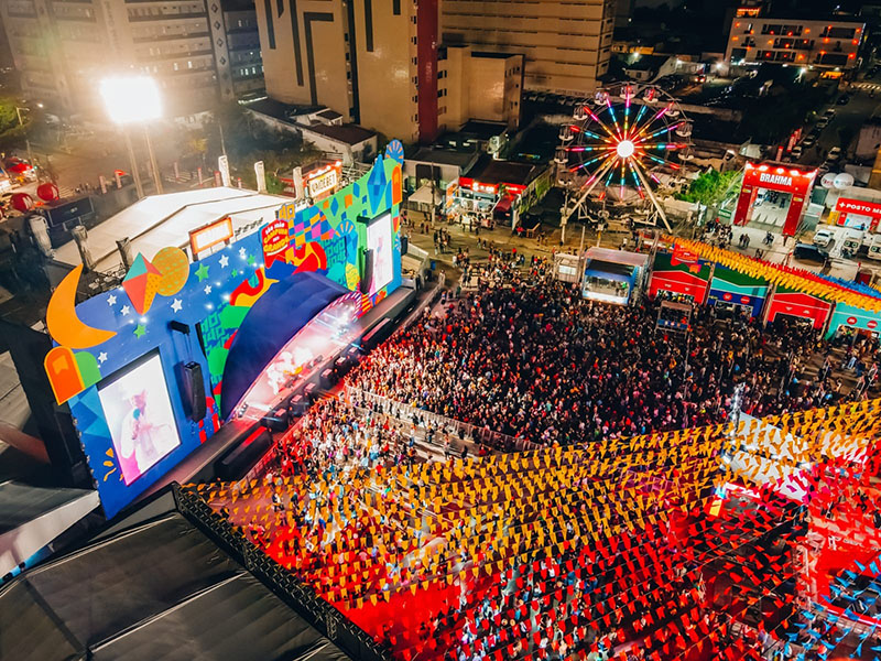 Campina Grande/PB brilha com o "Maior São João do Mundo"