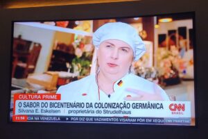 Projeto sobre gastronomia germânica em Santa Catarina é pauta da CNN Brasil