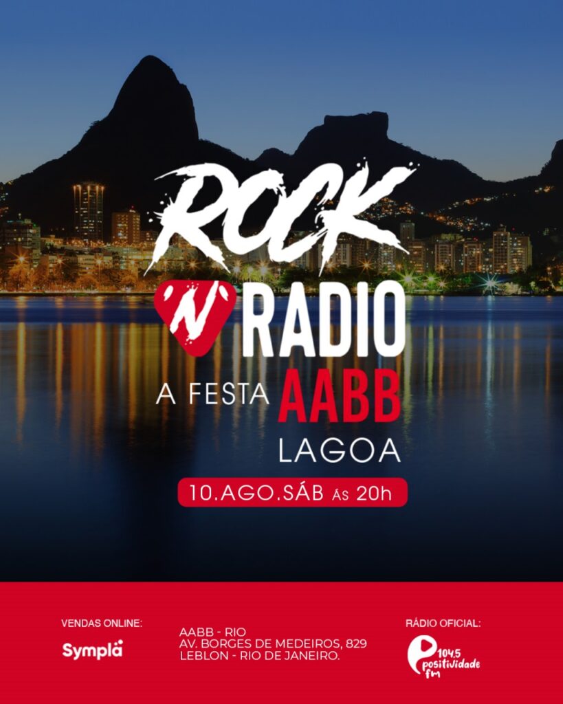 “Rock ‘N’ Radio - A Festa” estreia na zona sul do Rio de Janeiro