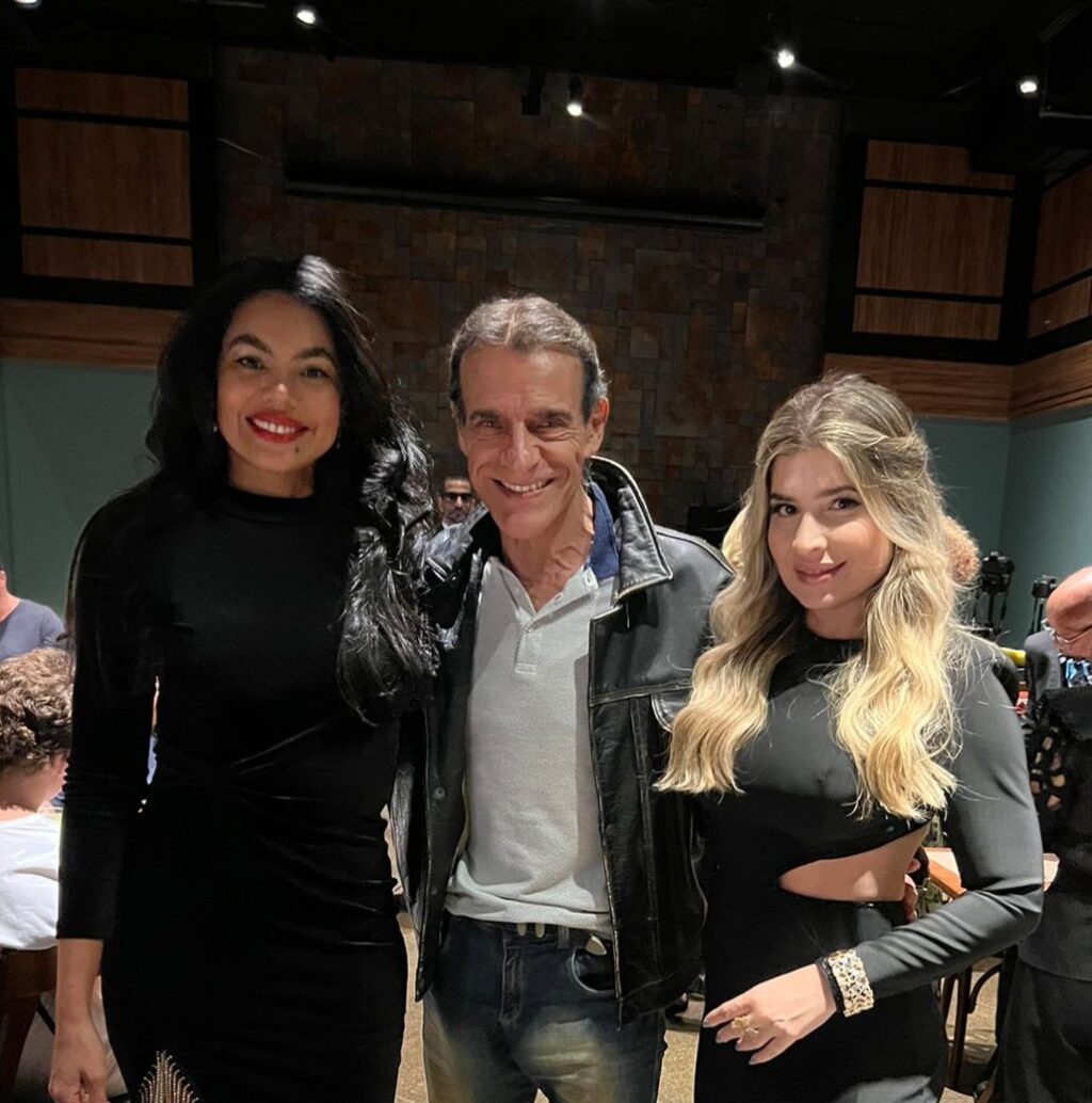 Atores Yara CastanhaMário Gomes e ClaudiaMeloIMG-20240924-WA0058