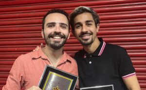 Carnavalesco Nícolas Gonçalves e o Enredista Cleiton Almeida
