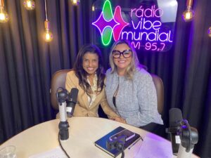 Vandinha Lopes e Alessandra Astolphi estreiam programa na Rádio Vibe Mundial