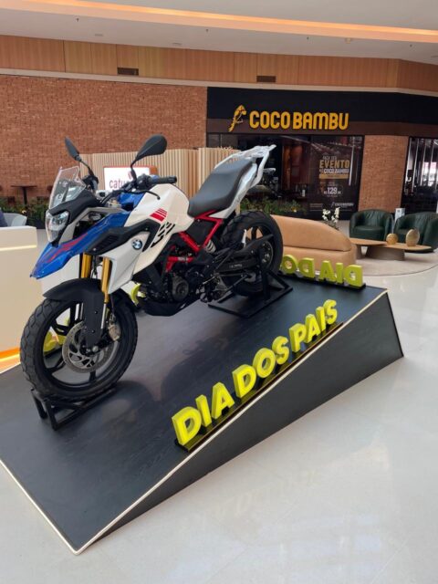 Catuaí Maringá celebra Dia dos Pais com brinde especial e sorteio de moto BMW