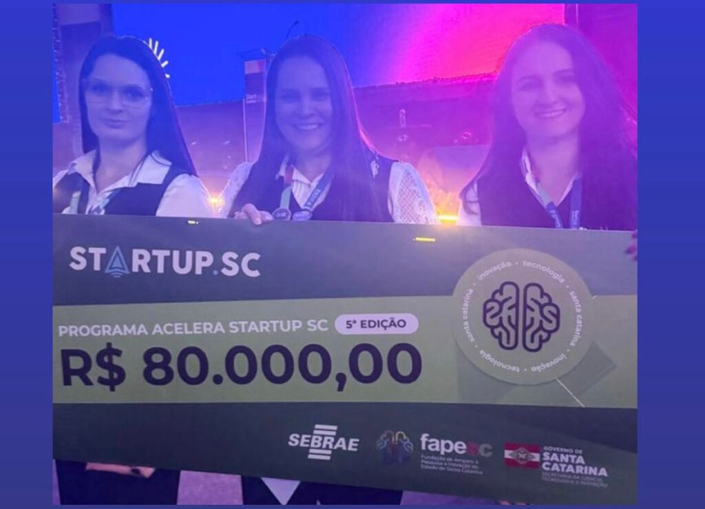 Startup joinvilense recebe aporte de R$ 80 mil através do Programa Acelera Startup SC