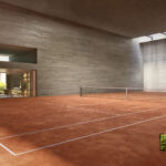 Quadra de tênis como símbolo de luxo do novo morar em São Paulo