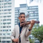 Violinista Léo Veron passa por  mudança de visual em nova fase de carreira