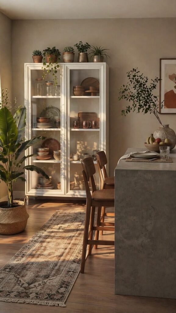 Cristaleira-branca-com-vidro--charme-natural-para-uma-casa-com-alma--#128156 (1)