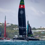 A equipe Explora Journeys Swiss SailGP revela nova identidade visual nas Ilhas Bermudas