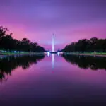 Washington,Monument,And,Lincoln,Memorial,Reflecting,Pool,|,Washington,,D.c.,